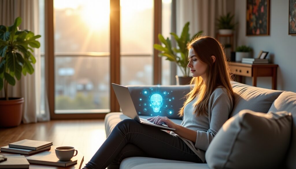 Compagnonnes Virtuelles : Explorer les Avantages, Limites et Dangers des Relations avec une IA