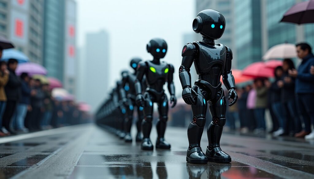 Chine : Près de 70 équipes de robots humanoïdes se préparent pour le 2e semi-marathon innovant