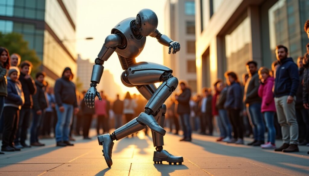 Vidéo : découvrez le tout premier robot humanoïde qui maîtrise le breakdance avec style