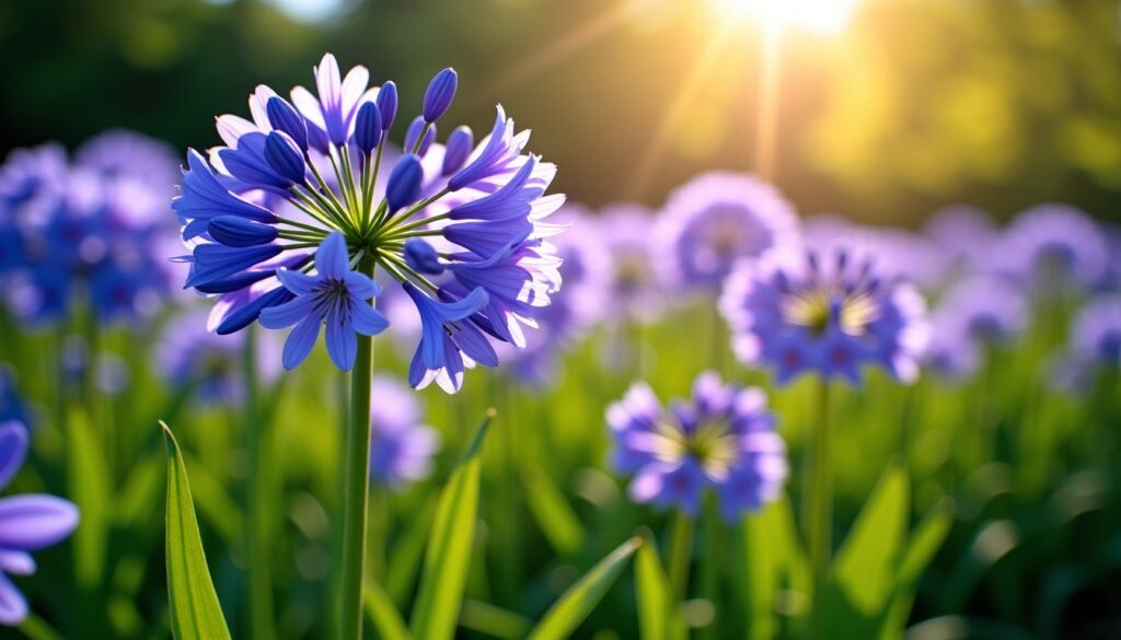 Boostez la floraison de vos agapanthes au printemps grâce à ces astuces d’enrichissement du sol