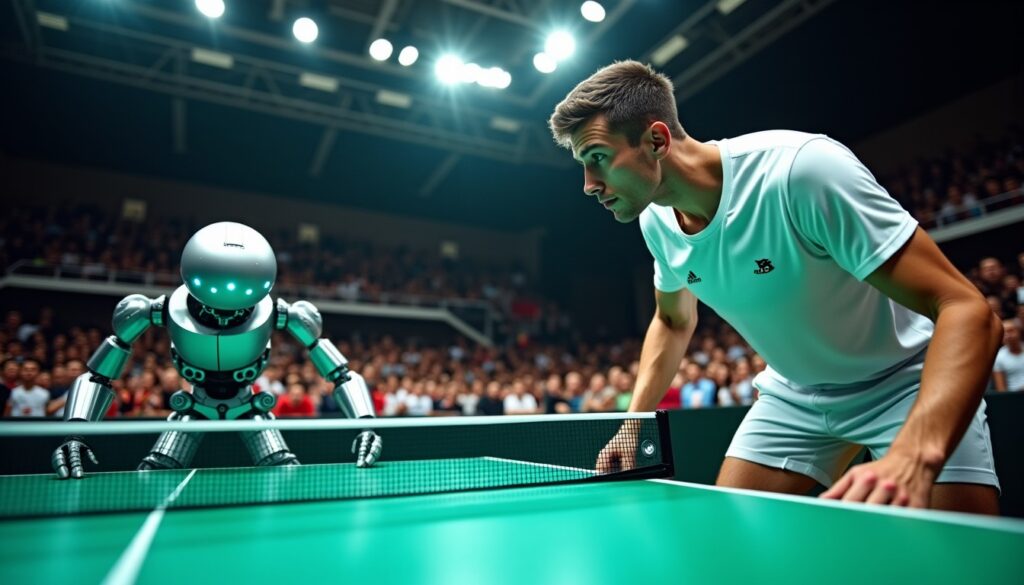 Vidéo : Quand un robot surpasse les champions mondiaux de ping-pong