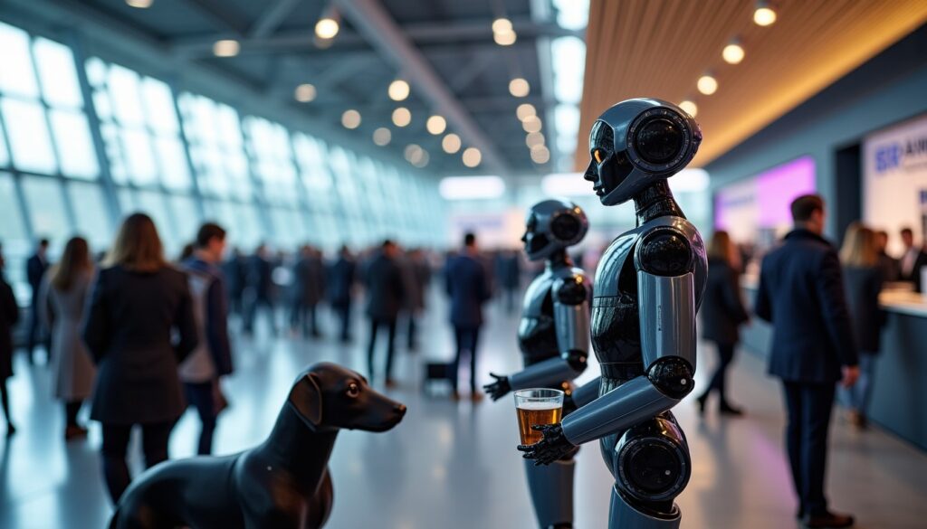 Humanoids, robotized dogs, and beer-serving butler robots: the best of robots unveiled at MWC 2026