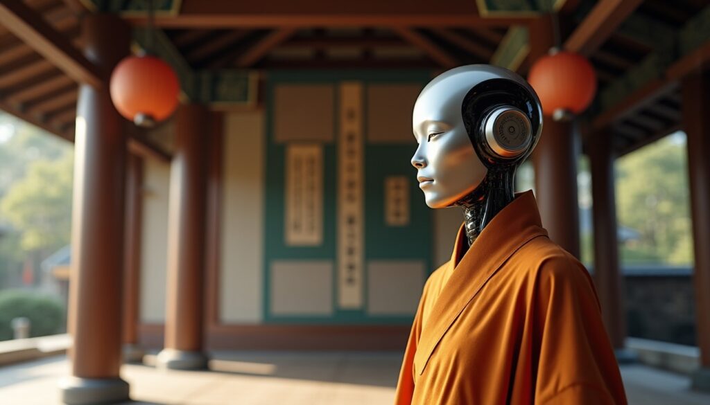 La Corée du Sud innove avec un moine robotique : une invention que Black Mirror n’aurait jamais imaginée