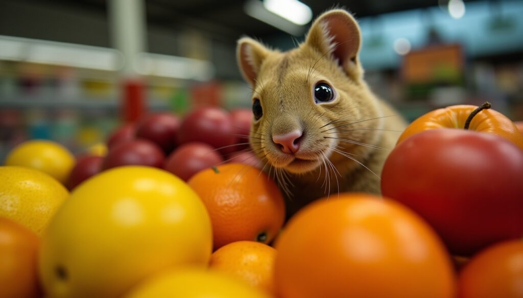 En el supermercado, un llavero revela la calidad de las frutas en un abrir y cerrar de ojos