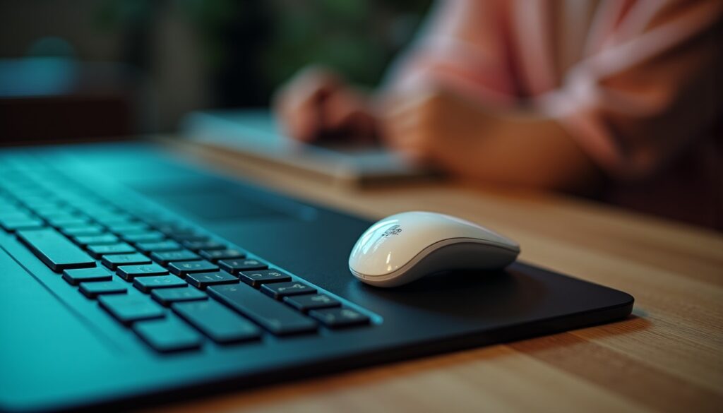 Logitech przedstawia swój innowacyjny zestaw klawiatura-mysz z wbudowanym podkładką dla absolutnego komfortu nadgarstków