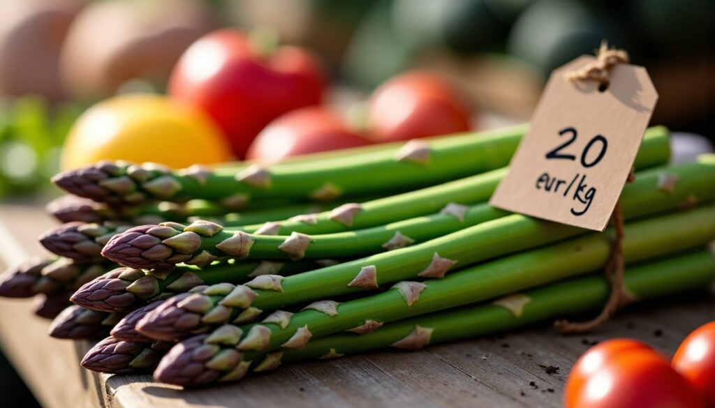 Espargos a quase 20 euros o quilo: as razões que mantêm este legume entre os mais caros do mercado