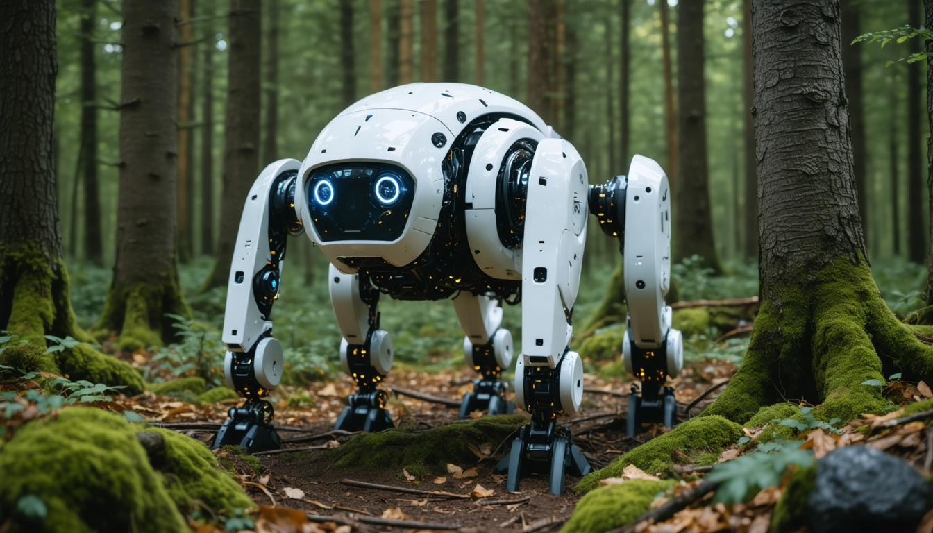 découvrez comment un robot quadrupède intelligent utilise l'ia pour reproduire la souplesse naturelle des animaux sauvages dans cette vidéo fascinante.
