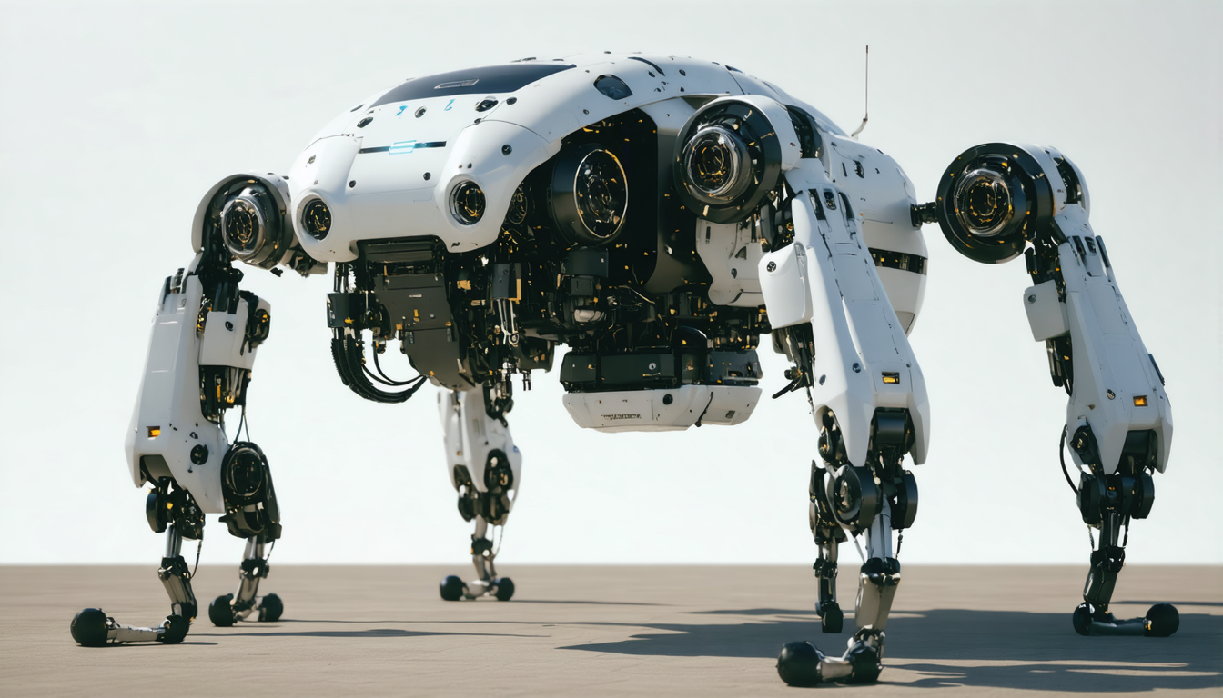 découvrez comment un robot quadrupède intelligent utilise l'ia pour imiter la souplesse naturelle des animaux sauvages dans cette vidéo impressionnante.