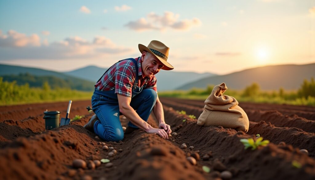 Practical guide for selecting and planting potatoes to maximize your harvest