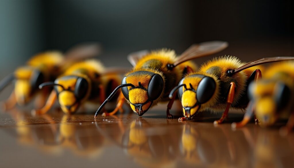 These hornets capable of absorbing large amounts of alcohol… without ever falling into drunkenness