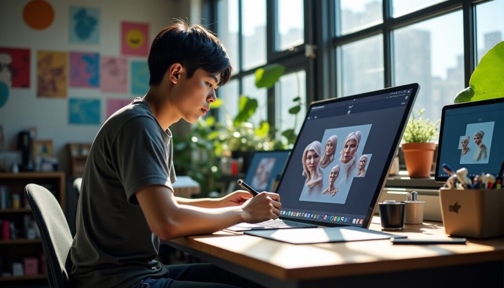 Guide pratique : Concevez votre personnage 3D avec le panneau Artbox d’Artspace.ai