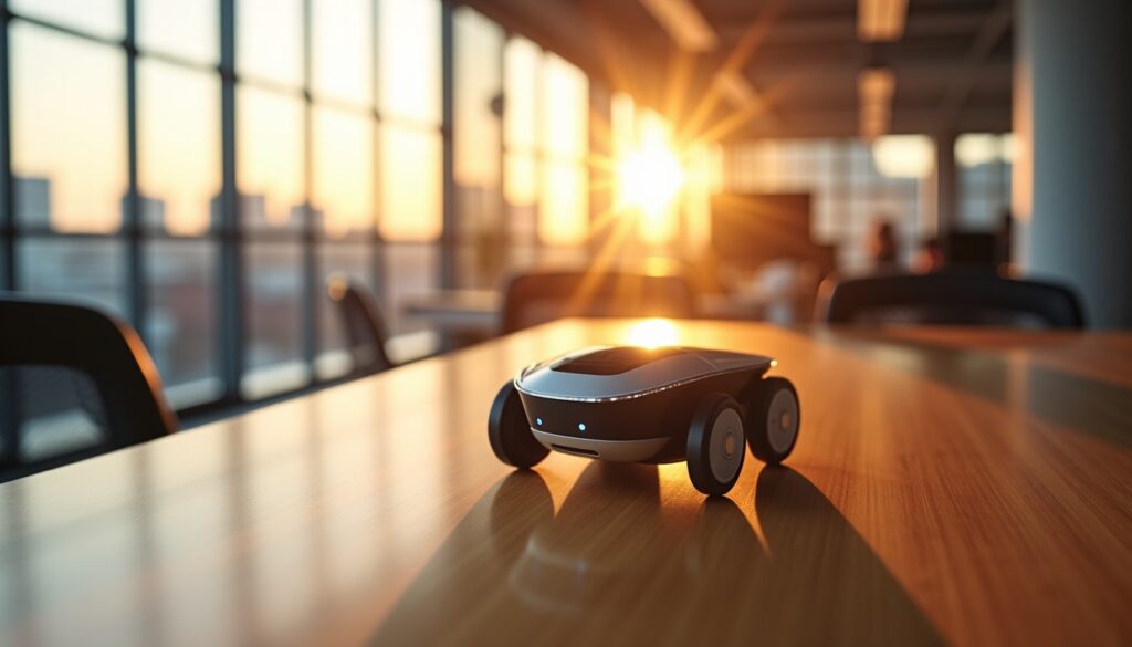 Q8botOne : der kabellose Miniroboter, der dank seiner Hosentaschen-Größe für Furore sorgt